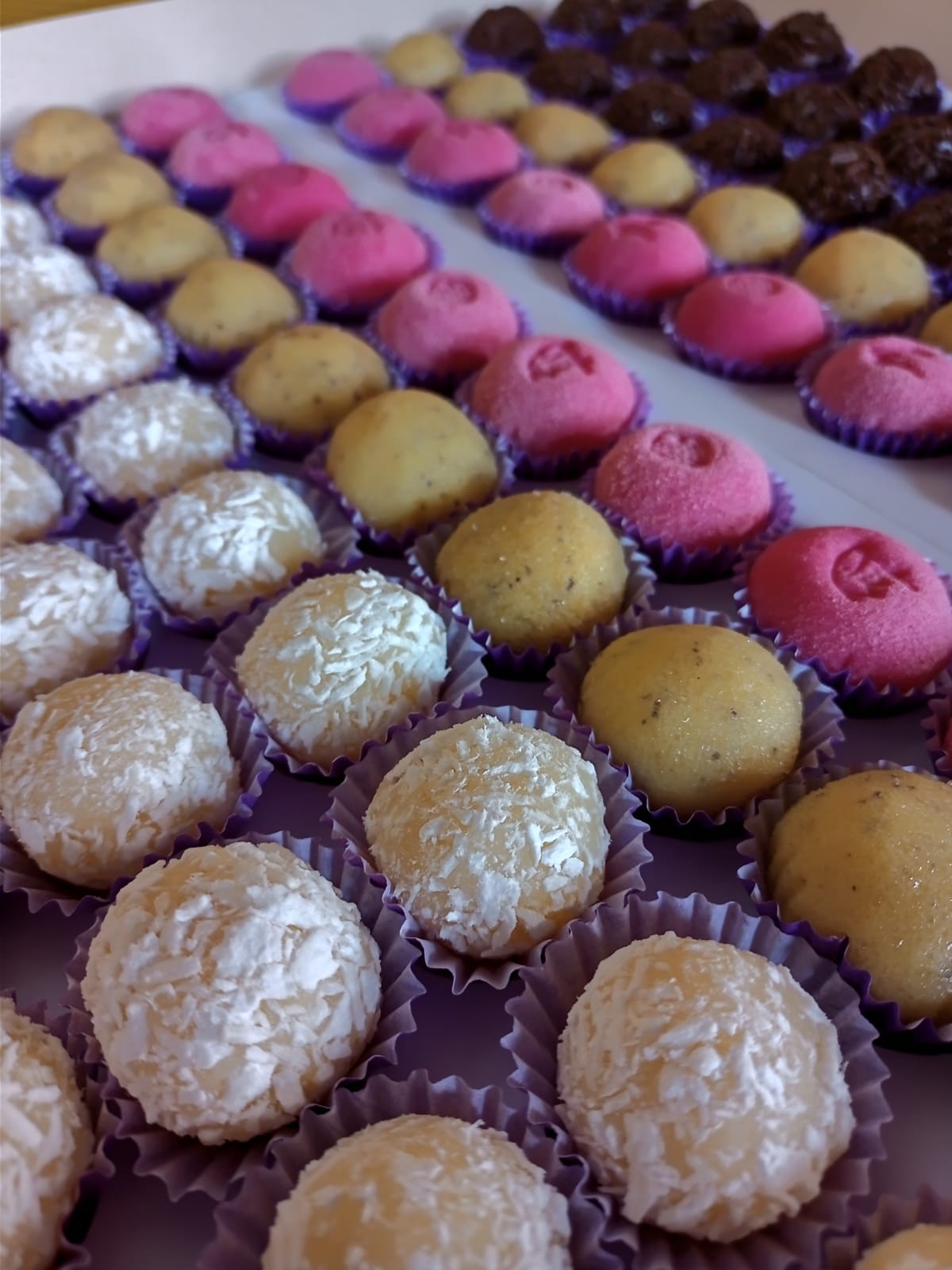 Brigadeiros para mesa de eventos